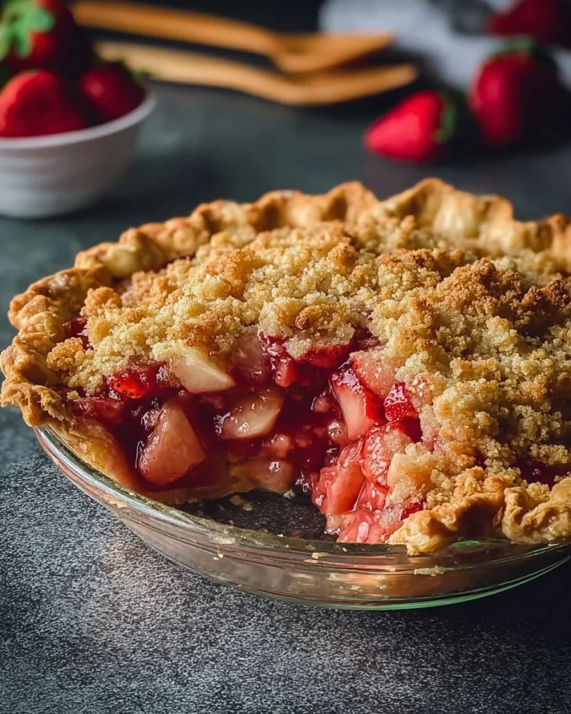 Strawberry Rhubarb Pie Strawberry Rhubarb Pie