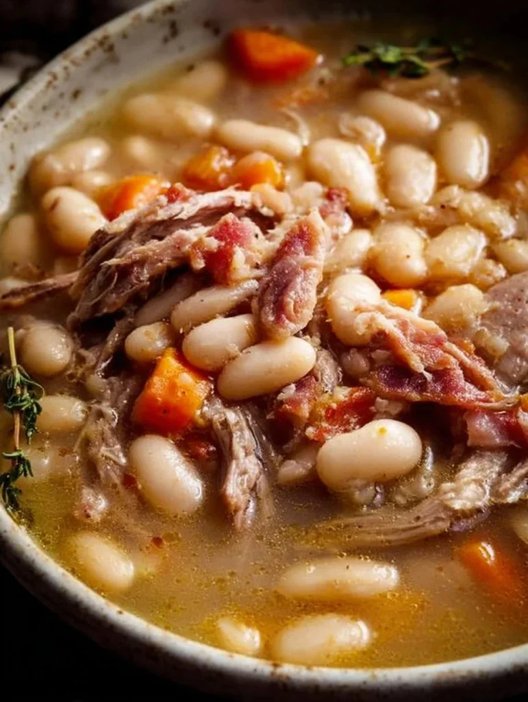 White Bean and Ham Hock Soup