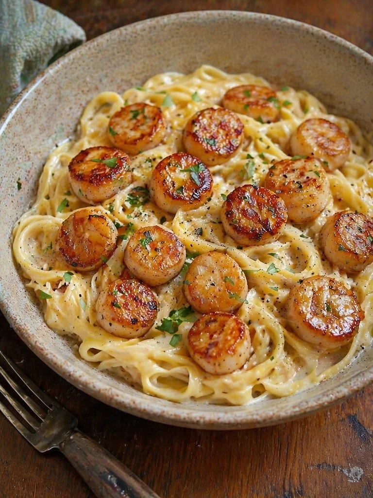 Creamy Cajun shrimp pasta dish garnished with herbs and served in a bowl