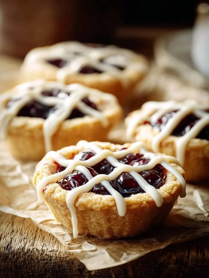 Berry Cookie Cups Delicious Berry Cookie Cups filled with fresh berries and cookie dough