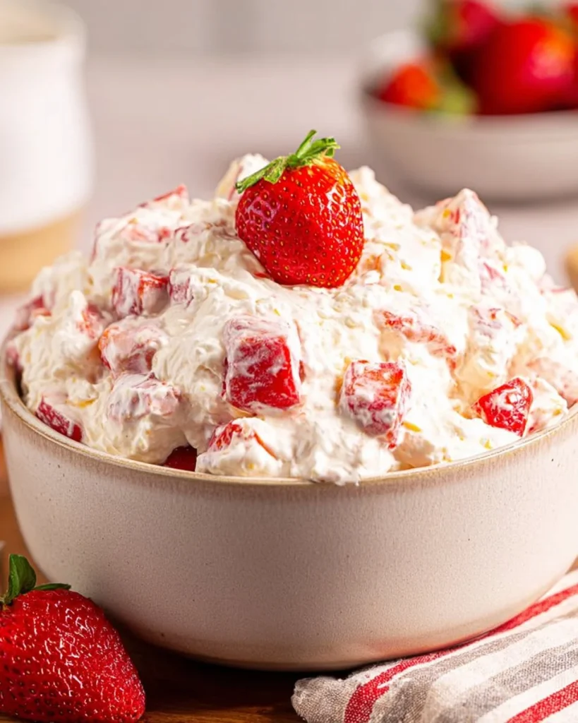 Strawberry Cheesecake Salad Strawberry Cheesecake Salad
