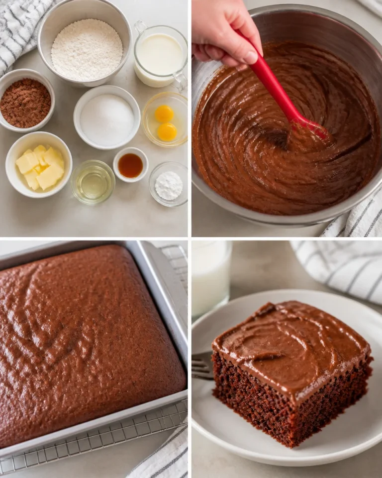 Homemade Dr Pepper icing on a chocolate cupcake