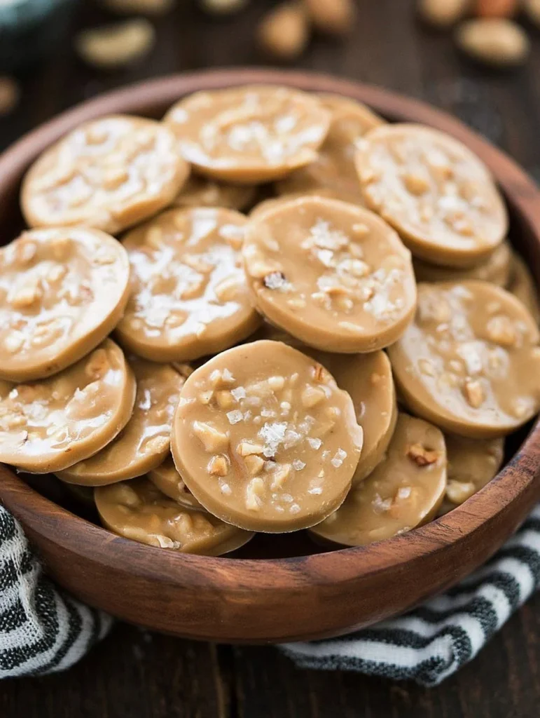 Keto no bake peanut butter cookies on a plate, perfect for healthy snacking.