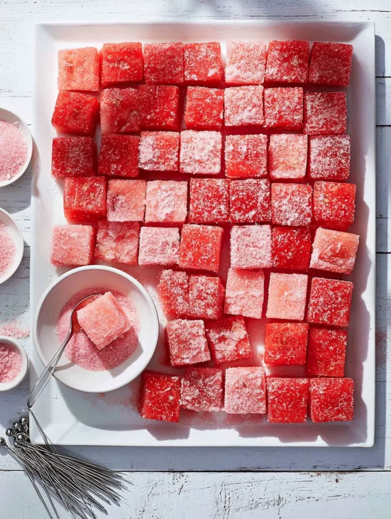 Grilled chicken drizzled with watermelon glaze on a serving plate