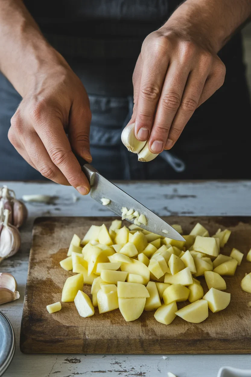 Easy Garlic Parmesan Chicken and Potatoes for a Cozy Dinner