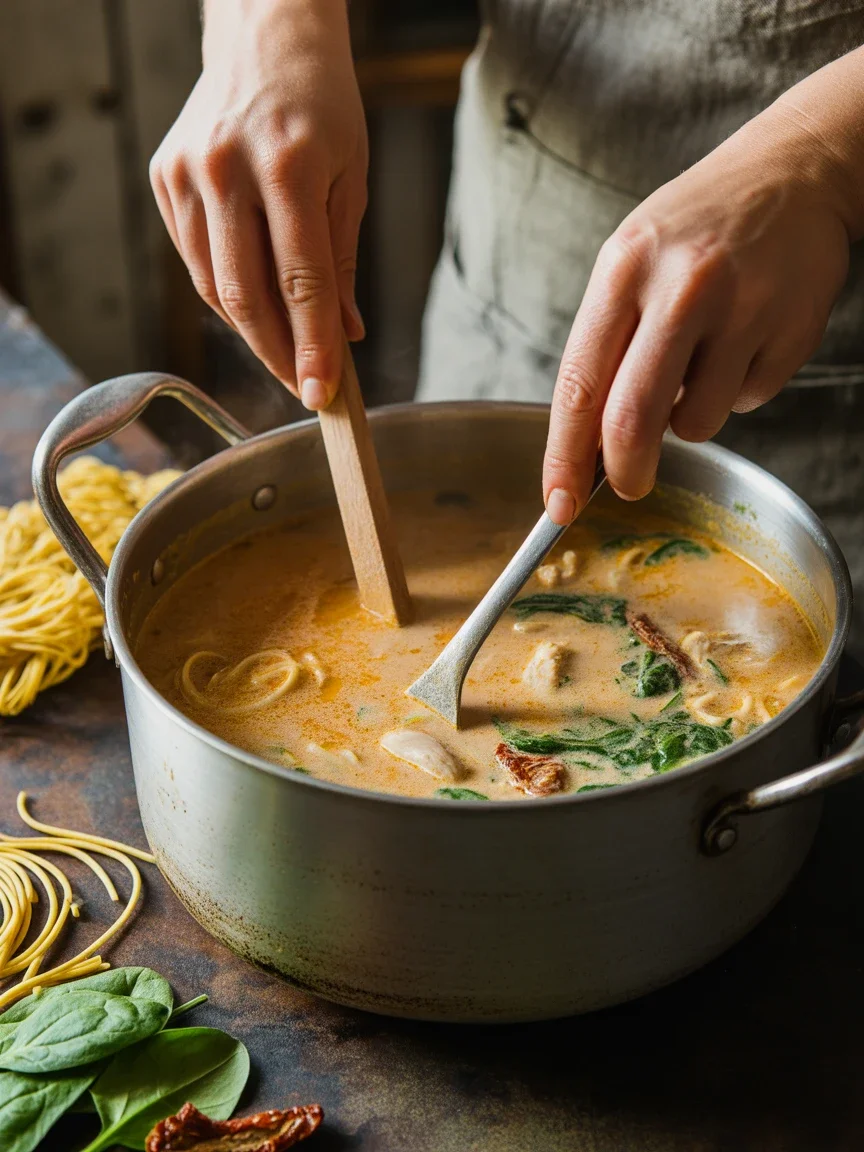 Hearty & Creamy Tuscan Chicken Soup: Rustic Perfection Hearty & Creamy Tuscan Chicken Soup: Rustic Perfection