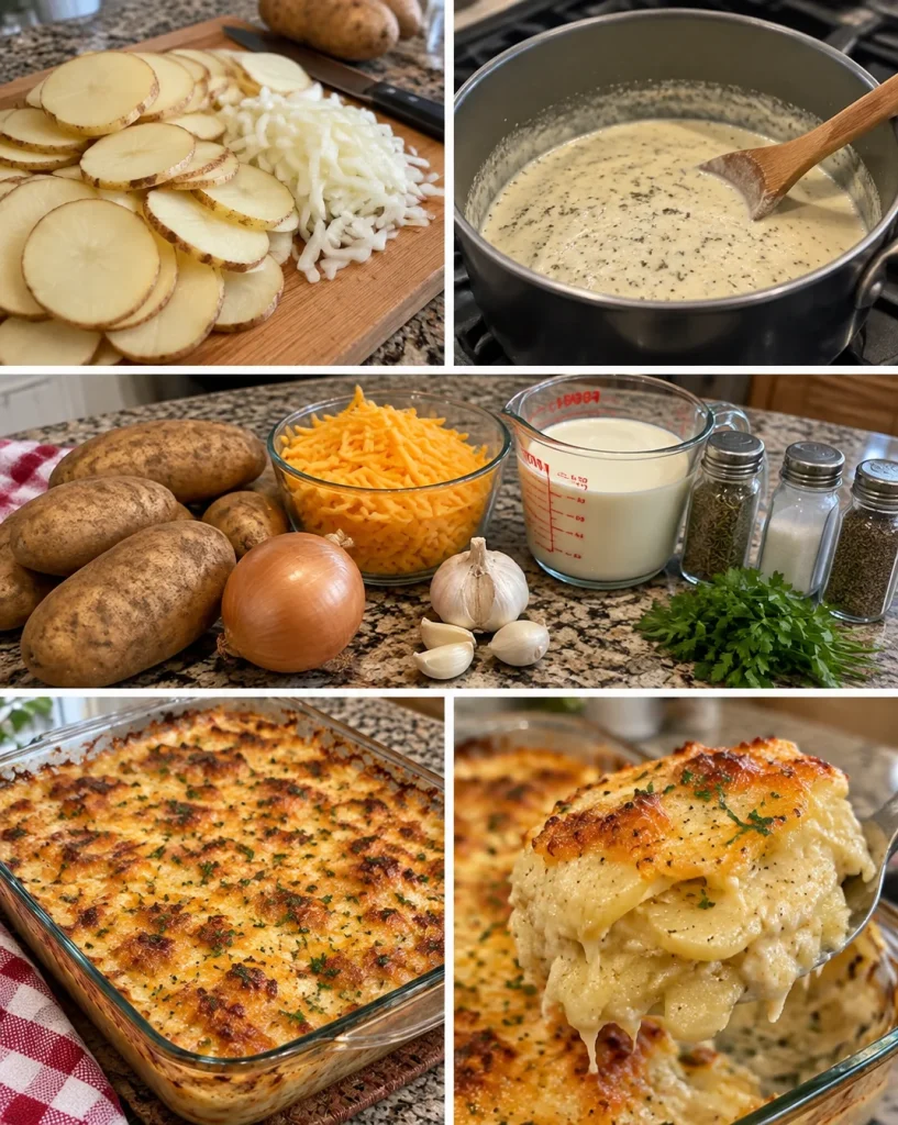 Old-Fashioned Scalloped Potatoes