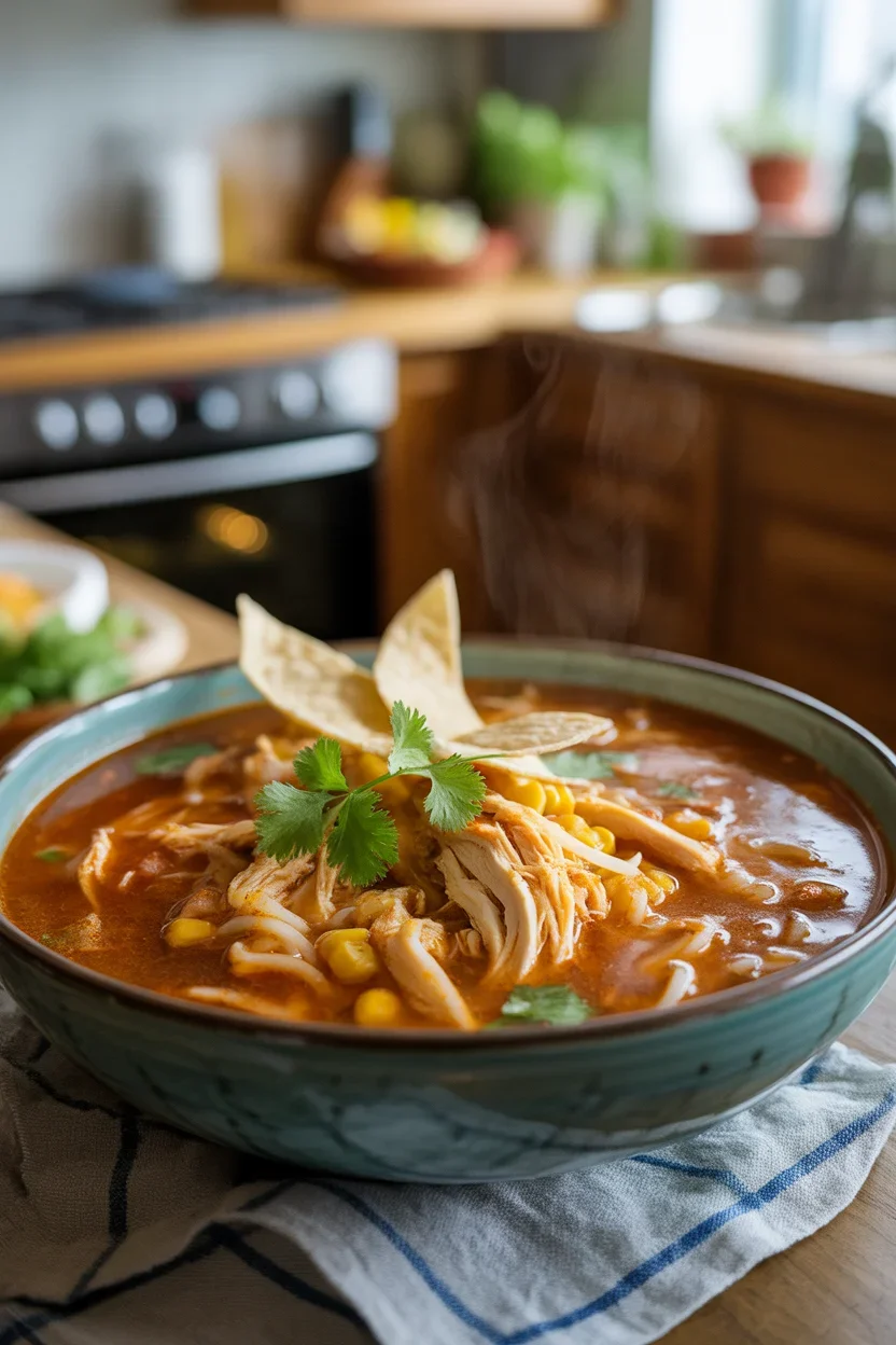 Simple and Delicious Chicken Tortilla Crockpot Soup Recipe Simple and Delicious Chicken Tortilla Crockpot Soup Recipe