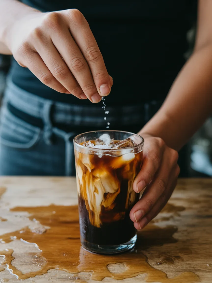 Theory behind: Why people put salt in their coffee. Theory behind: Why people put salt in their coffee.